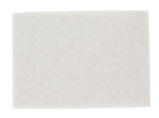 14"x28" 3M® White Super Polish™ Floor Pad, 4100 Series - By CASE ONLY