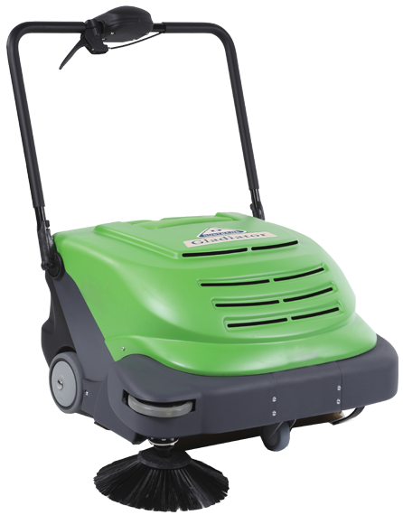 32" Dustbane® Gladiator 664™ Walk-Behind Sweeper,  Battery Powered