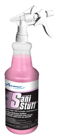 946mL Avmor® Sani Stuff™ Disinfectant & No-Rinse Sanitizer, RTU