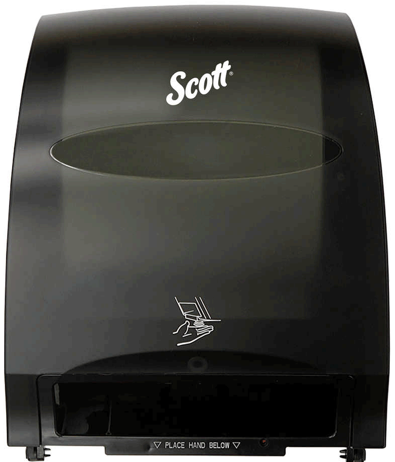 Scott® Essential™ Electronic Hard Roll  Paper Towel Dispenser, Black