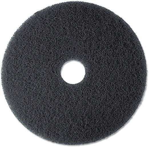 7 3/4" Bear-Tex® Hi-Pro Black Strip™ Stripping Pad, High Productivity