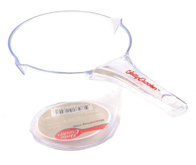 Betty Crocker® Clear Plastic Measuring Cup, 2 Cup / 473 ML Capacity