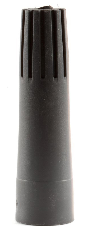 Atlas Graham® Plastic Tapered Adaptor for Threaded Handle, Black