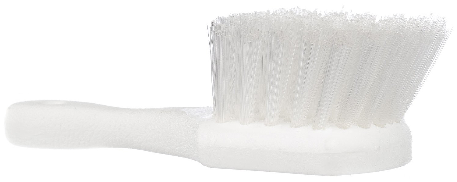 9" Atlas Graham® Stiff Poly Utility Scrub Brush, Polypropylene Bristle