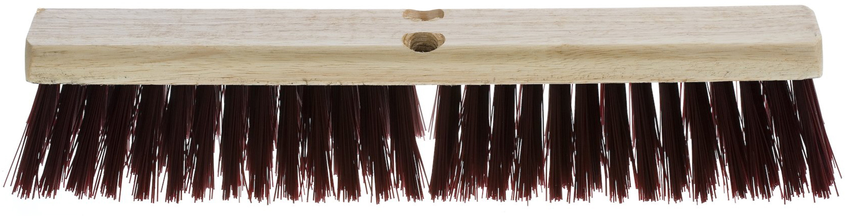 18" Atlas Graham® Outdoor Coarse Sweep Push Broom, Stiff Synthetic