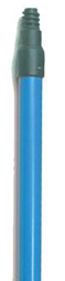 60" Atlas Graham® Fibreglass Mop/Broom Handle, Nylon Thread Tip, Blue