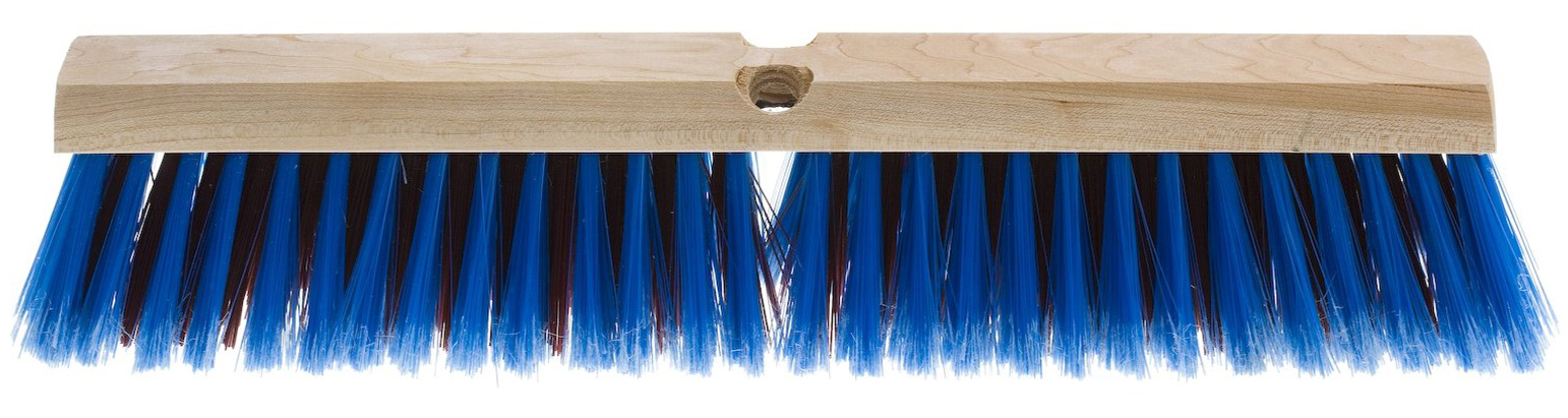 24" Atlas Graham® Combo Sweep Push Broom, Synthetic Coarse & Soft