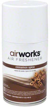 207mL Airworks® Metered Air Freshener, Cinnamon Spice Scent, Aerosol