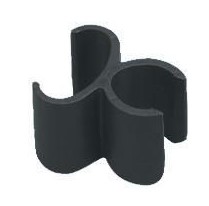 Impact® Clip ONLY for Upright Lobby Dust Pan, Plastic, Black