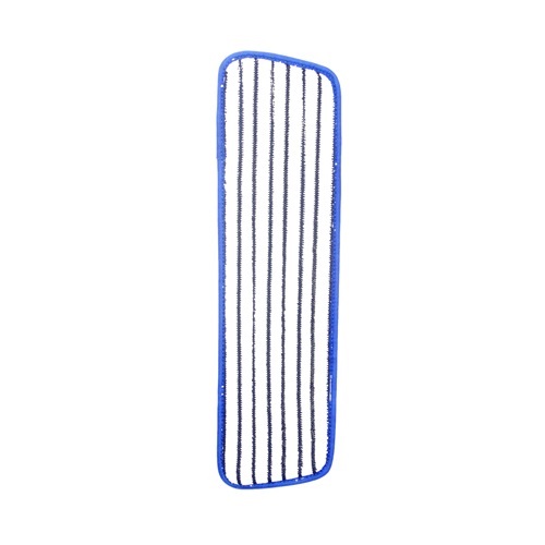 Impact 18" Microfibre Finish Mop with Blue Stripes