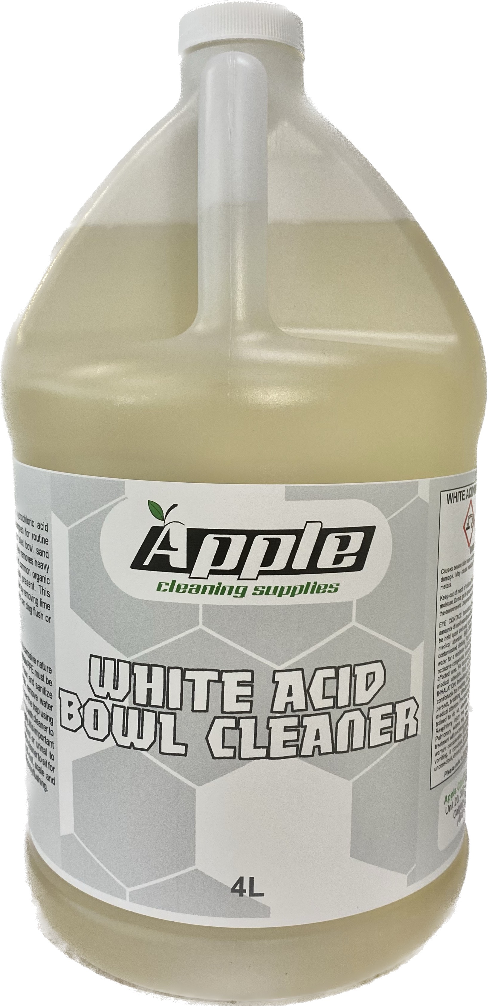 Apple Brand 4L 24% HCL White Bowl Cleaner