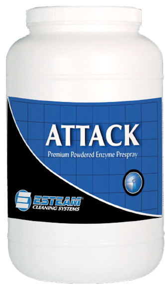 8lb Esteam® Attack™ Premium Powdered Enzyme Prespray, Concentrate