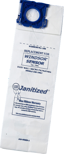 Windsor Bags Sensor & Versa Matic & Sebo 10/pk (JAN-WISEN-3)