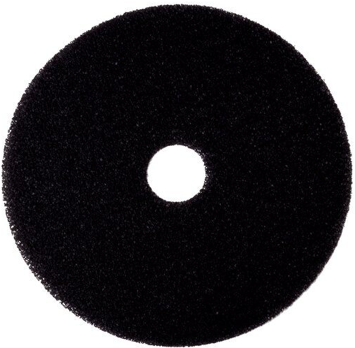 20" 3M® Black Stripping Pad, Low Speed, 7200™ Series™