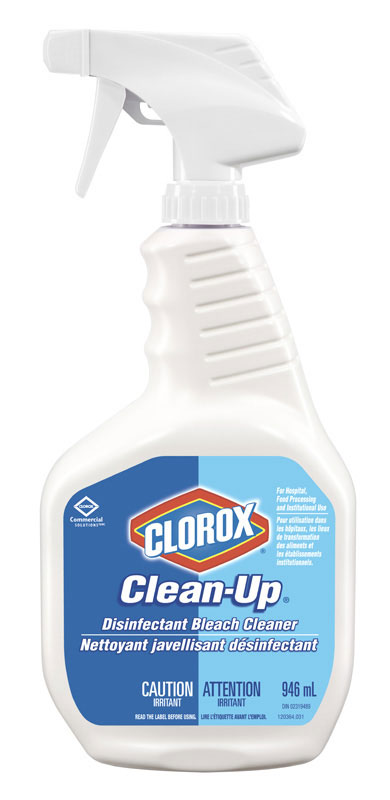 946mL Clorox® Clean Up™ Disinfecting Bleach Cleaner Spray, RTU