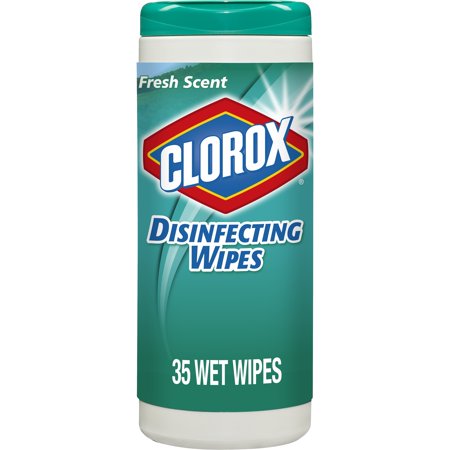 Clorox® Disinfecting Wipes, Non-Bleach Formula, Fresh Scent, 35Sht/Tub