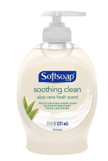 221mL/7.5oz Softsoap® Soothing Clean™ Moisturing Liquid Hand Soap,Aloe