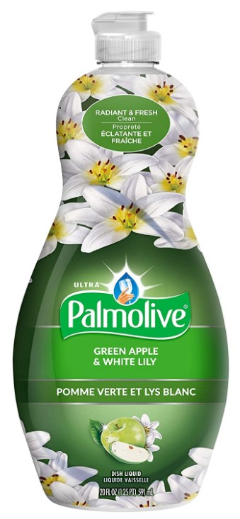 591mL Ultra Palmolive® Gr. Apple & White Lily Dish Liquid, Concentrate