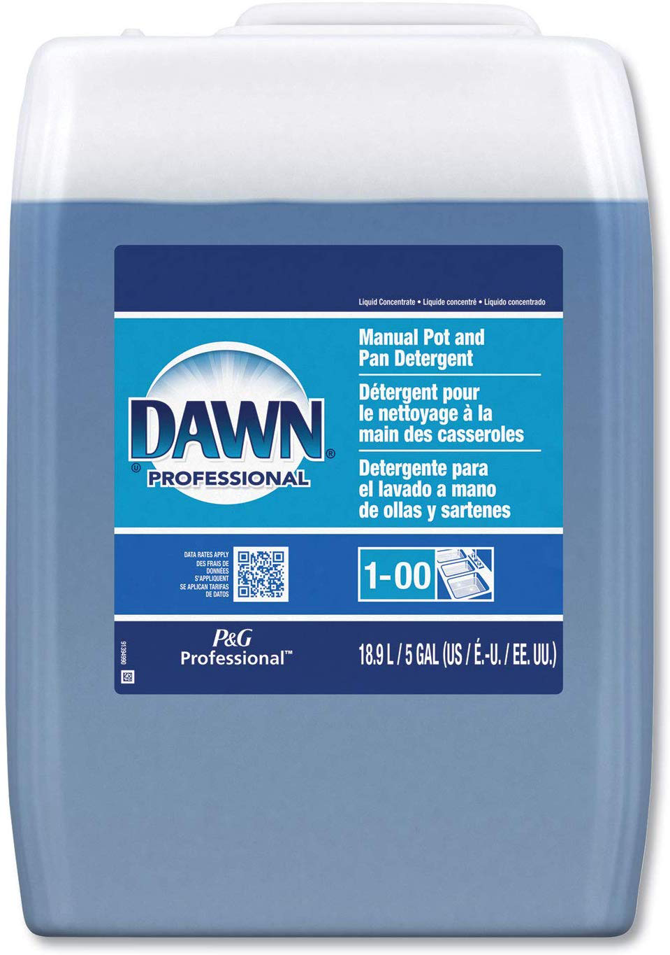 18.9L Dawn® Manual Pot and Pan Liquid Dish Detergent, Concentrate