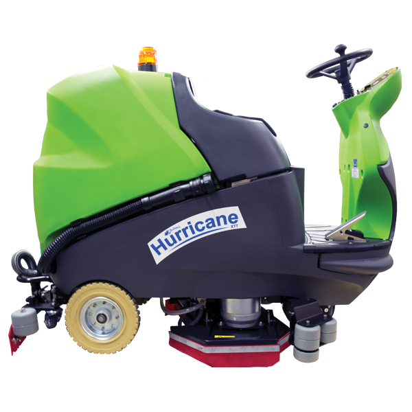 28" Dustbane® Hurricane 900 XTT™ Ride-on Scrubber. 36V Battery