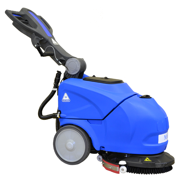 14" Dustbane® Hurricane Mini™ Walk Behind Autoscrubber, AGM Battery