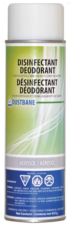 425g Dustbane® Disinfectant Deodorant, Aerosol Can