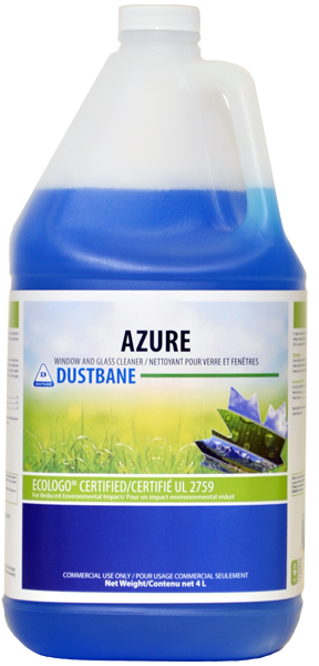 Dustbane® Workplace Labels, Azure™ Surface/Glass Cleaner, 4 Labels/Sht