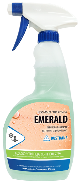 750mL Dustbane® Emerald™ Hard Surface Cleaner & Degreaser, RTU, Eco®