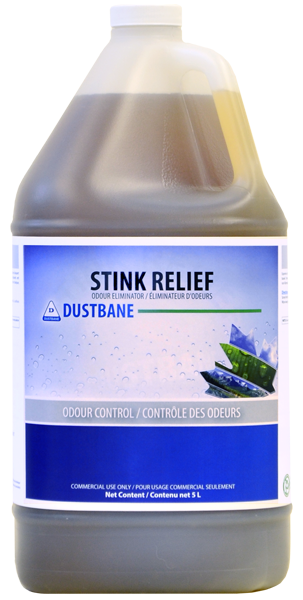 5L Dustbane® Stink Relief™ Odour Eliminator, RTU, Enzyme-Based Formula