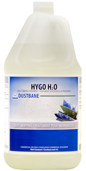 Dustbane® Workplace Labels, Hygo H2O™ Dustmop Treatment, 4 Labels/Sht