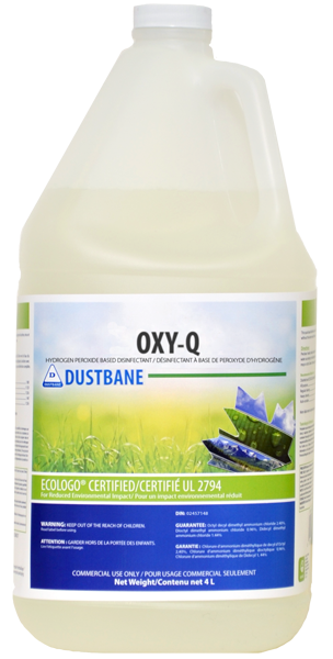4L Dustbane® Oxy-Q™ Hydrogen Peroxide Based Disinfectant, Concentrate