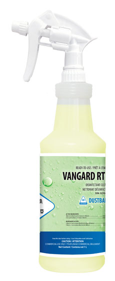 1L Dustbane® Vangard™ Neutral Disinfectant Cleaner, RTU, Spray