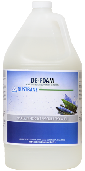 5L Dustbane® De-Foam™ Foam Suppressor, Concentrate