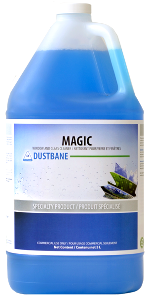 Dustbane® Workplace Labels, Magic™ Window Cleaner, 4 Labels/Sht