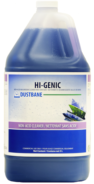 5L Dustbane® Hi-Genic™ Non-Acid Bathrm Cleaner & Sanitizer, RTU