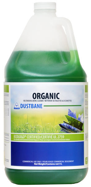 4L Dustbane® Organic™ Restroom & Bowl Cleaner, Concentrate, EcoLogo®