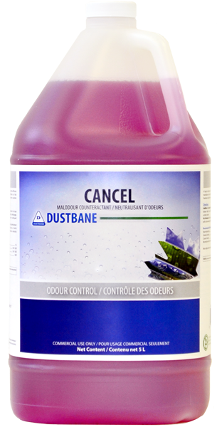 Dustbane® Workplace Labels, Cancel™ Deodorizer, 4 Labels/Sht