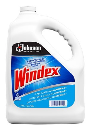 3.78L Windex® Original Glass & Multi-Surface Cleaner w/Ammonia-D™, RTU