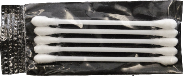 Hunter Amenities® Cotton Swabs, Bulk, 5 Pack, 500pks/Case