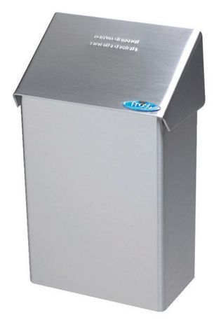 Frost® Wall Mount Sanitary Napkin Disposal , Metal, SS, 6L Capacity