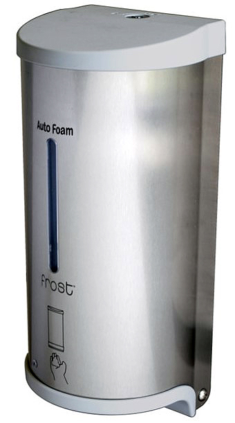 Frost® TouchFree Foam Soap Dispenser, Stainless Steel, 800mL Capacity