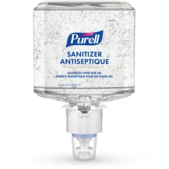 Purell Hand Sanitizer, Gel, Fragrance Free, 1200mL, 2/Case