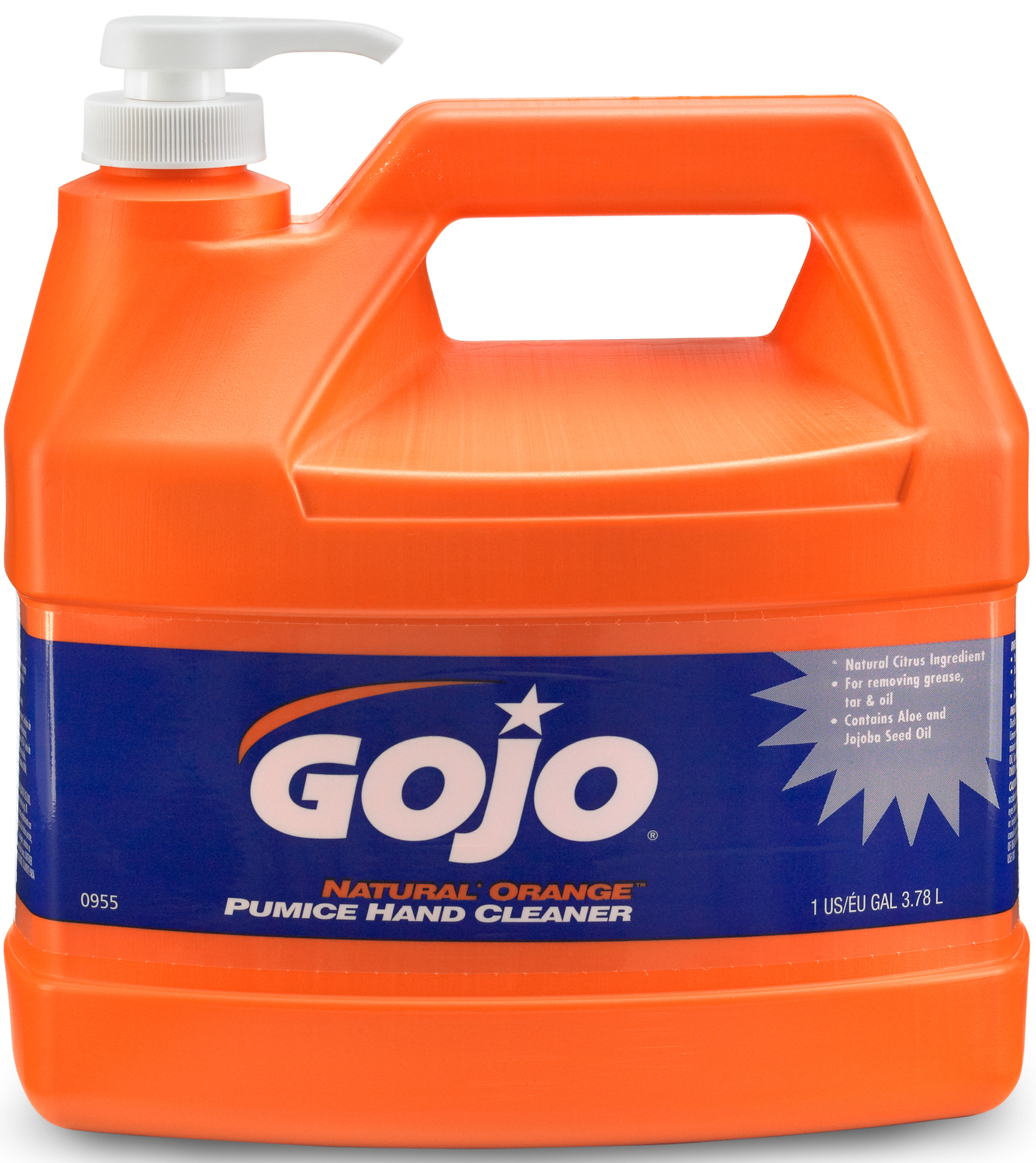 3.78L GOJO® Natural* Orange™ Pumice Hand Cleaner