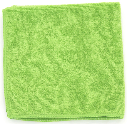 16x16 MicroWorks® Standard Microfibre Cloth, Green