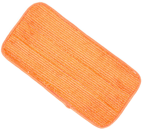 11" Microworks® Microfiber Flat Pad, SPHERGO™ Systems, Orange