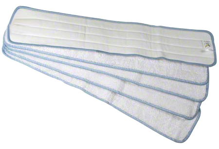 24" KaiVac® Microfiber Mop Pad For KaiVac® AutoVac Systems, 5/Pack