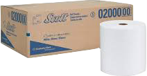 Scott® HardRoll PaperTowel, High Cap, 8"X950', Core:1.75", White, Eco®