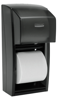 Scott® Essential Double Roll Toilet Paper Dispenser, Standard, Smoke