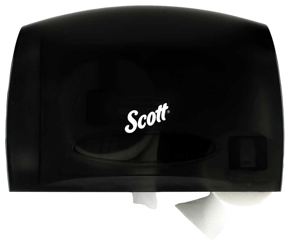 Scott® Essential Jumbo Roll Toilet Paper Dispenser, Black