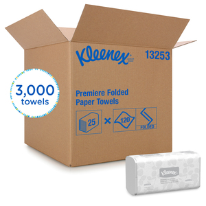 Kleenex® Scottfold™ Multifold PaperTowel, 2Ply, White, Eco, 25X120/Cs